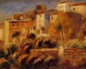 皮埃尔 奥古斯特 雷诺阿 : Houses at Cagnes